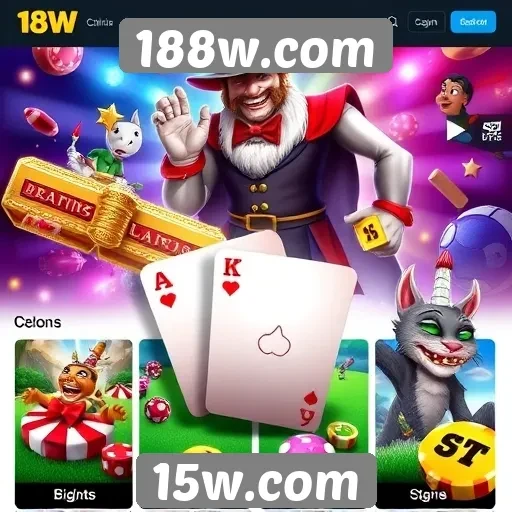Diversidade de jogos disponíveis no 188w.com